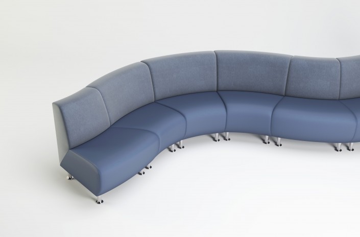 La Moye Serpentine Banquette