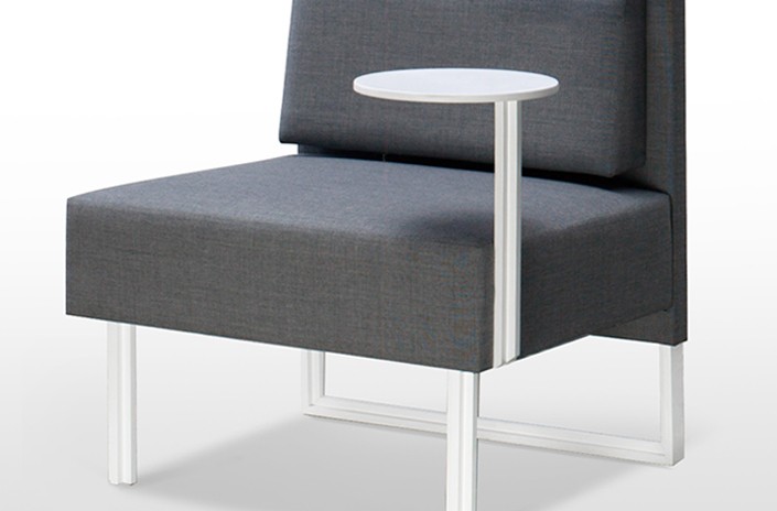 Assembli Tablet - available as Right Arm Facing or Left Arm Facing. Contact factory for more information.