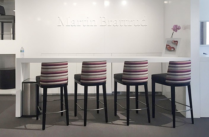 Maitias Maitias Bar Stools with Wood Base<br>See 1025-10WDB for more details.