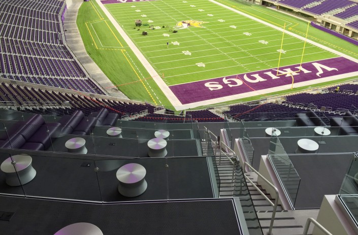 Makayla US Bank Vikings Stadium