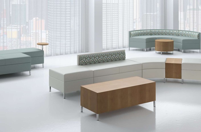 Bristol Modular Banquettes, Tables & Ottomans